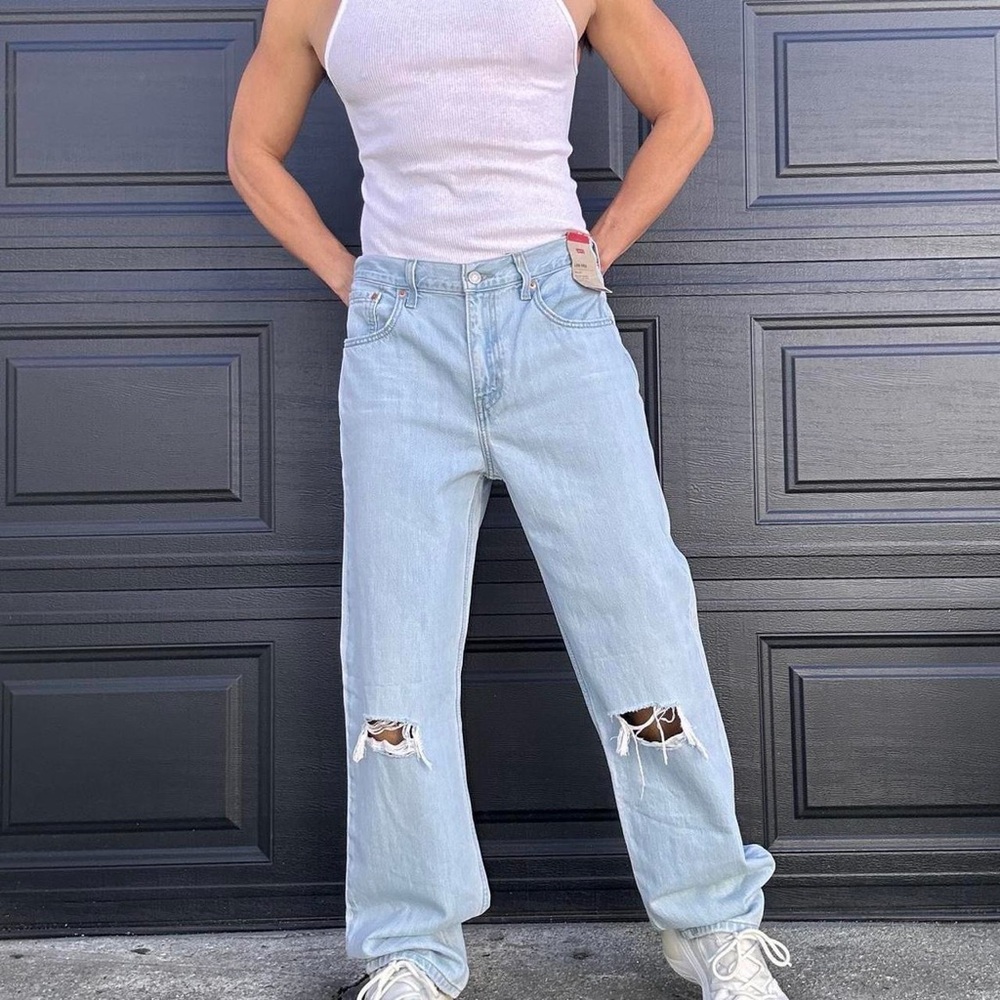 Levi's Light Blue Low Pro Jeans